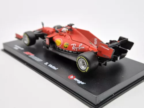 Ferrari - F1 Team Scuderia Ferrari (2020) - Australian GP - Sebastian Vettel - with driver - Bburago - 1:43 1/43 model car model car