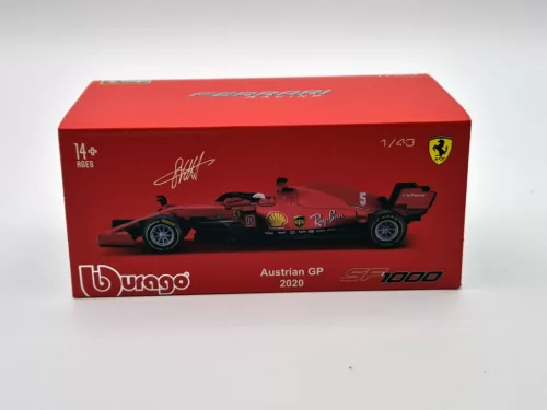 Ferrari - F1 Team Scuderia Ferrari (2020) - Australian GP - Sebastian Vettel - with driver - Bburago - 1:43 1/43 model car model car