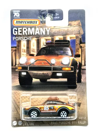 Porsche 911 Rally (1985) - Matchbox - 1:64