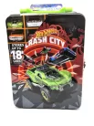 Metal Hot Wheels storage box suitcase bag - for 18 pcs 1:64 cars - Hot Wheels - 1:64
