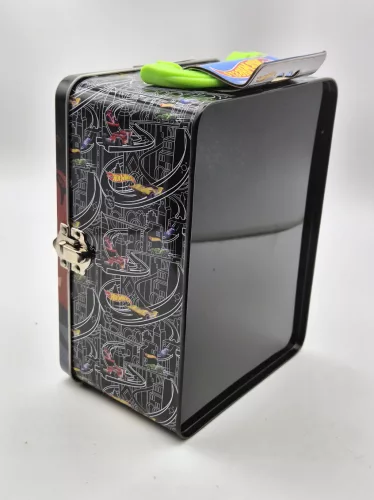 Metal Hot Wheels storage box suitcase bag - for 18 pcs 1:64 cars - Hot Wheels - 1:64