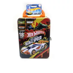   Metal Hot Wheels storage box suitcase bag - for 18 pcs 1:64 cars - Hot Wheels - 1:64