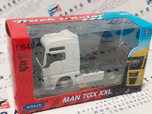 MAN TGX 18.440 XXL Tractor Truck 2-Axle (2019) - white - Welly - 1:64