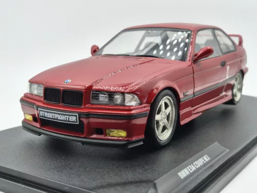 BMW E36 M3 coupe (1994) red streetfighter - Solido - 1:18 1/18 model car model car