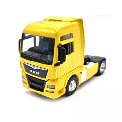 MAN TGX 18.440 XXL Tractor Truck - yellow - Welly - 1:64
