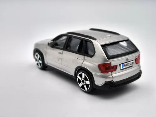 BMW X5 (2007) - silver - Burago - 1:43