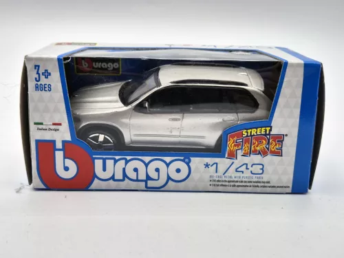 BMW X5 (2007) - silver - Burago - 1:43