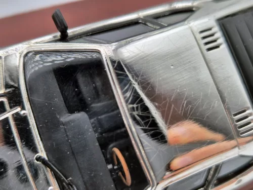 BMW M1 - chrome - Edicola - 1:43