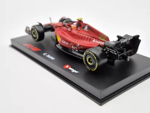 Ferrari F1-75 Scuderia F1 #55 (2022) - Carlos Sainz - WITH DRIVER - Bburago - 1:43