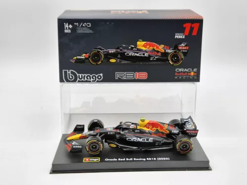 Red Bull F1 RB18 Team Oracle #11 (2022) - Sergio Perez - WITH DRIVER - Bburago - 1:43