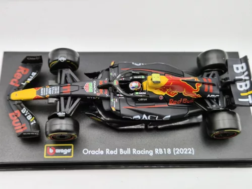 Red Bull F1 RB18 Team Oracle #11 (2022) - Sergio Perez - WITH DRIVER - Bburago - 1:43