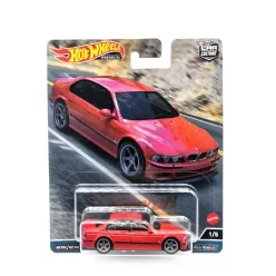 BMW E39 M5 (2001) - red - Hotwheels - 1:64