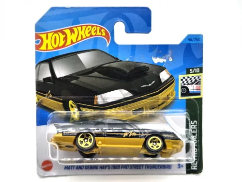 HW Retro Racers - 5/10 - Matt and Debbie Hay's 1988 Pro Street Thunderbird - Hotwheels - 1:64