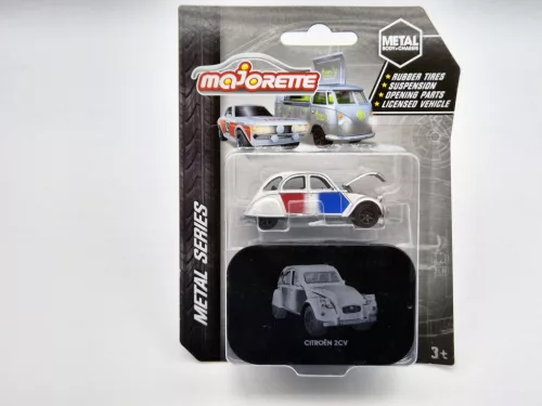 Citroen 2CV - with box - Majorette metal series - 1:64