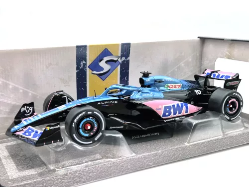 Renault A523 Team BWT Alpine F1 #10 #31 (2023) - Esteban Ocon / Pierre Gasly - blue - Solido - 1:18