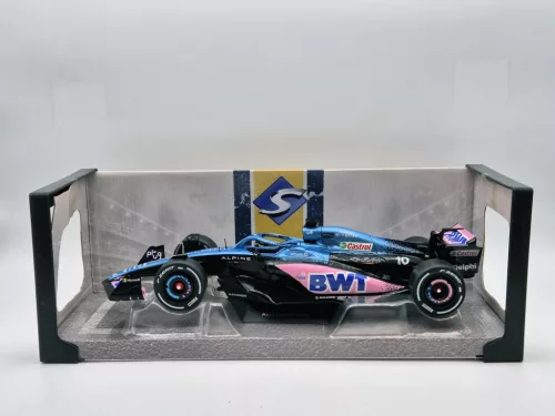 Renault A523 Team BWT Alpine F1 #10 #31 (2023) - Esteban Ocon / Pierre Gasly - blue - Solido - 1:18