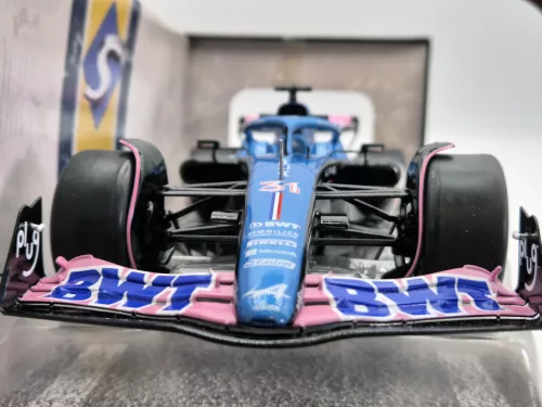 Renault A523 Team BWT Alpine F1 #10 #31 (2023) - Esteban Ocon / Pierre Gasly - blue - Solido - 1:18