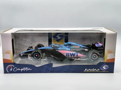 Renault A523 Team BWT Alpine F1 #10 #31 (2023) - Esteban Ocon / Pierre Gasly - blue - Solido - 1:18