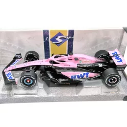   Renault A523 Team BWT Alpine F1 #10 #31 (2023) - Esteban Ocon / Pierre Gasly - pink - Solido - 1:18