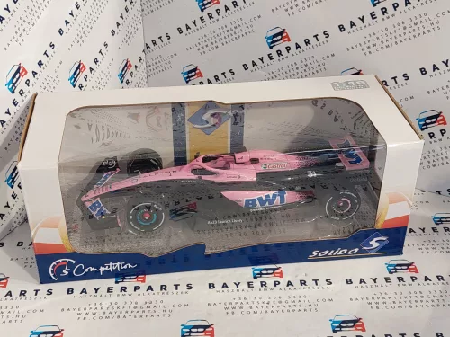 Renault A523 Team BWT Alpine F1 #10 #31 (2023) - Esteban Ocon / Pierre Gasly - pink - Solido - 1:18