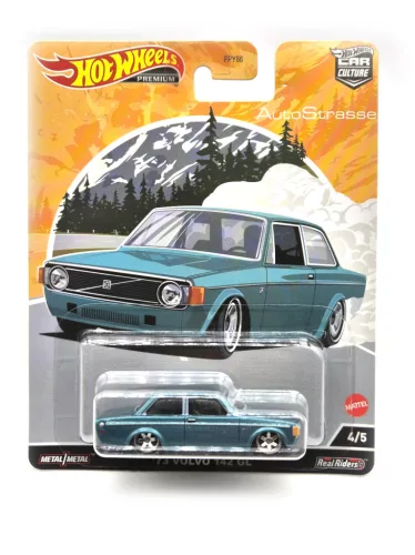 Hot Wheels Premium - Volvo 142 GL (1973) - Hot Wheels - 1:64