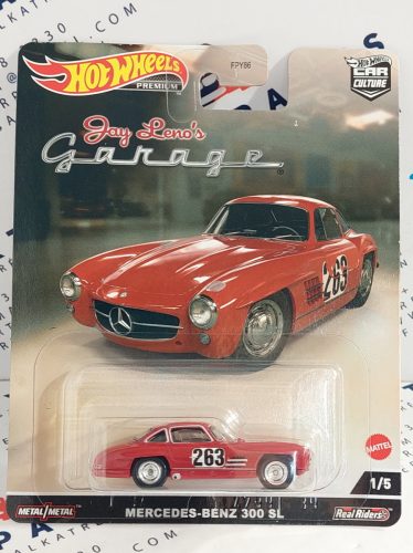 Hot Wheels Premium - Mercedes Benz 300SL #263 - Jay Leno's Garage - Hotwheels - 1:64