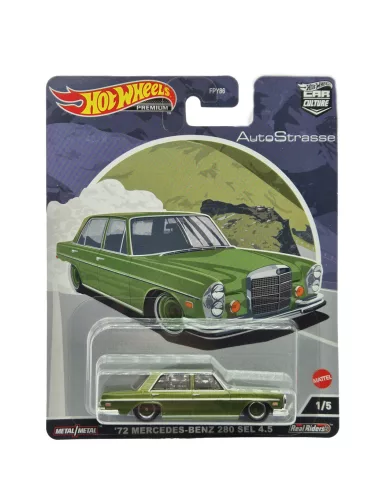 Hot Wheels Premium - Mercedes Benz 280 SEL 4.5 (1972) - Hot Wheels - 1:64