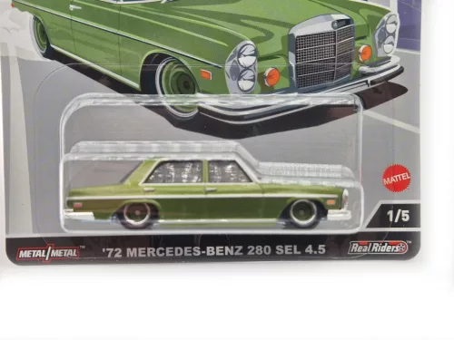 Hot Wheels Premium - Mercedes Benz 280 SEL 4.5 (1972) - Hot Wheels - 1:64