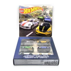   Hot Wheels 6-piece set - Jaguar F-Type Project 7 / BMW M4 / Audi RS 5 Coupe / Mercedes AMG GT / Porsche 911 GT3 RS / Alpine A110 - Hotwheels - 1:64