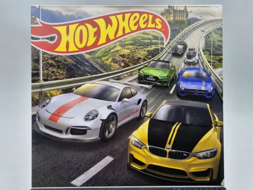 Hot Wheels 6-piece set - Jaguar F-Type Project 7 / BMW M4 / Audi RS 5 Coupe / Mercedes AMG GT / Porsche 911 GT3 RS / Alpine A110 - Hotwheels - 1:64