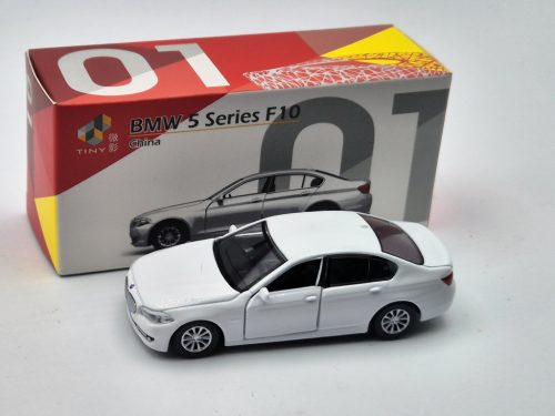 BMW F10 - white - Tiny Toys - 1:64