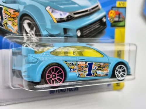 HW Art Cars - 8/10 - Ford Focus (2008) - Hot Wheels - 1:64