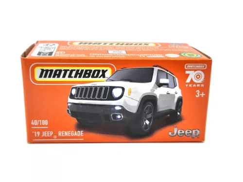 Jeep Renegade (2019) - 40/100 - Matchbox - 1:64