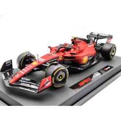   Ferrari SF-23 Team Scuderia F1 #55 (2023) - Carlos Sainz - WITH DRIVER - Bburago - 1:18