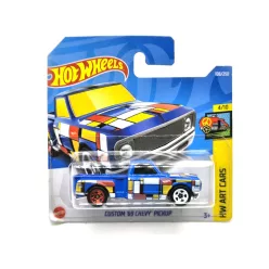   HW Art Cars - 4/10 - Chevrolet Chevy Pickup Custom (1969) - Hot Wheels - 1:64