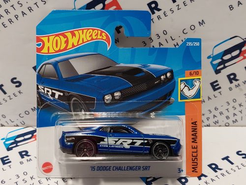 HW Muscle Mania - 6/10 - Dodge Challenger SRT (2015) - Hotwheels - 1:64