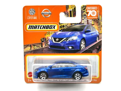 Nissan Sentra (2016) - 70/100 - blister pack - Matchbox - 1:64