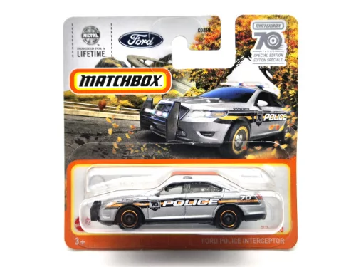 Ford Police Interceptor - 23/100 - blister pack - Matchbox - 1:64