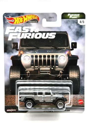 Hot Wheels Fast and Furious - Fast & Furious 4/5 - Jeep Gladiator - Hot Wheels - 1:64