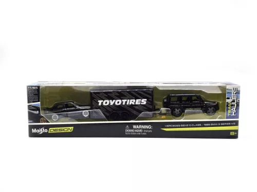 Mercedes Benz G-wagon and BMW E30 M3 set - Maisto - 1:64