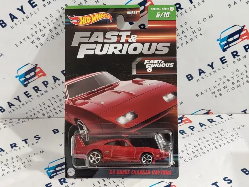 Hot Wheels Fast and Furious - Fast and Furious - Dodge Charger Daytona (1969) - Hotwheels - 1:64