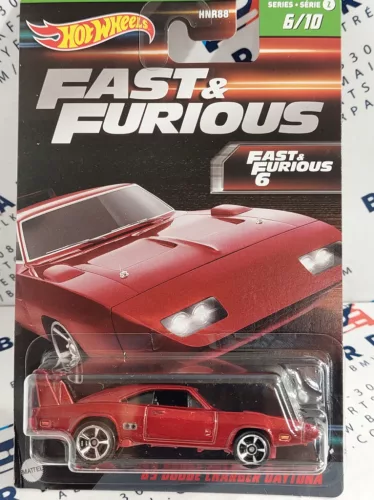 Hot Wheels Fast and Furious - Fast and Furious - Dodge Charger Daytona (1969) - Hotwheels - 1:64