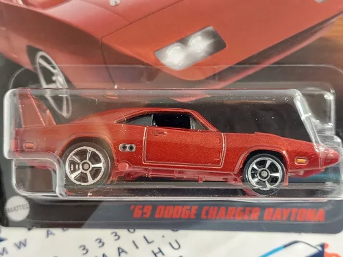 Hot Wheels Fast and Furious - Fast and Furious - Dodge Charger Daytona (1969) - Hotwheels - 1:64