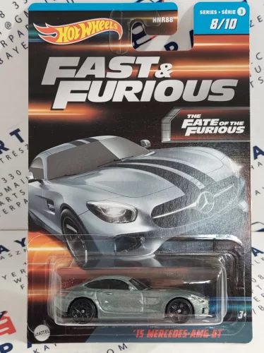 Hot Wheels Fast and Furious - Fast and Furious - Mercedes AMG GT - Hotwheels - 1:64