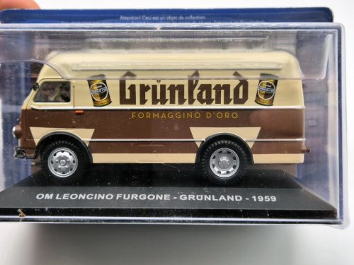 OM Leoncino van - Grünland - delivery Van (1959) - Newsstand - 1:43