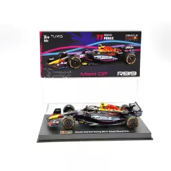   Red Bull RB19 Team Oracle F1 #11 (2023) - Miami GP - Sergio Perez - WITH DRIVER - Bburago - 1:43