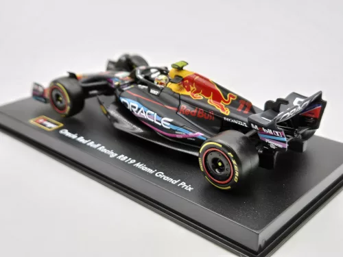 Red Bull RB19 Team Oracle F1 #11 (2023) - Miami GP - Sergio Perez - WITH DRIVER - Bburago - 1:43