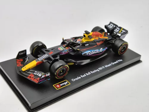 Red Bull RB19 Team Oracle F1 #1 (2023) - Miami GP - Max Verstappen - WITH DRIVER - Bburago - 1:43