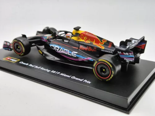 Red Bull RB19 Team Oracle F1 #1 (2023) - Miami GP - Max Verstappen - WITH DRIVER - Bburago - 1:43