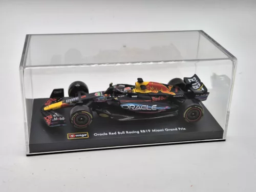 Red Bull RB19 Team Oracle F1 #1 (2023) - Miami GP - Max Verstappen - WITH DRIVER - Bburago - 1:43